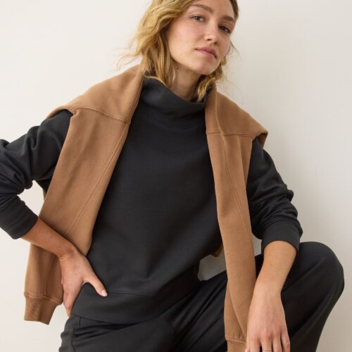 Nova Mock Neck Sweatshirt