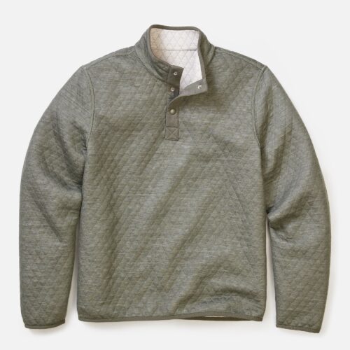 Corbet Quilted Reversible Pullover