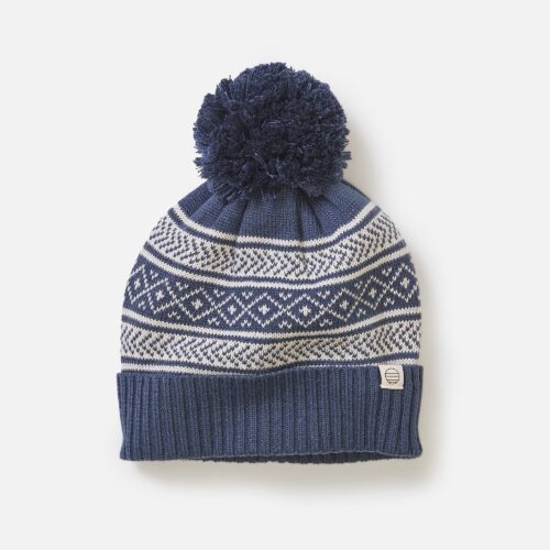 Fair Isle Pom Beanie