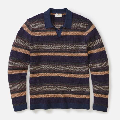Liam Long Sleeve Sweater Polo