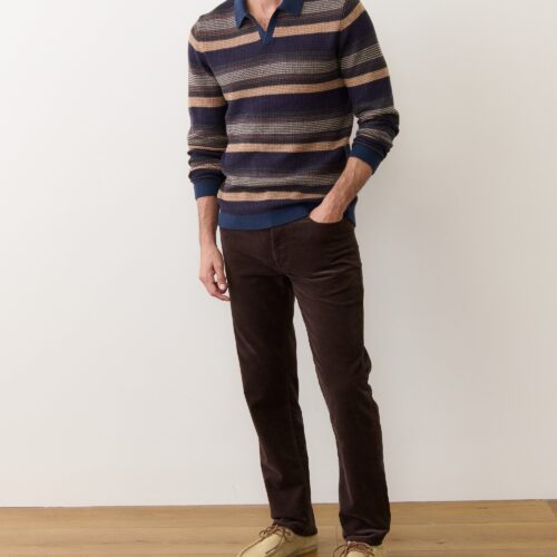 Liam Long Sleeve Sweater Polo