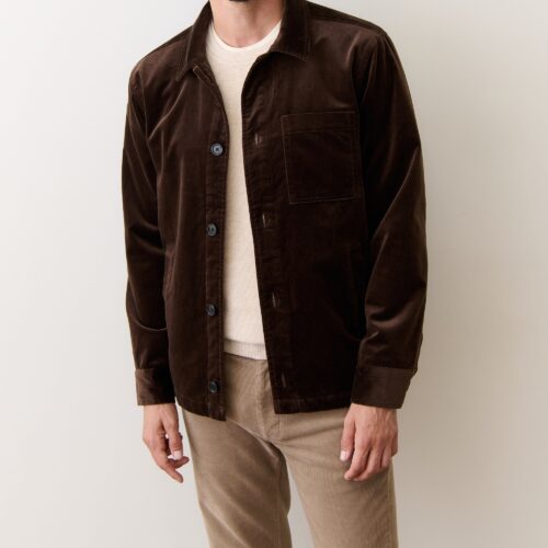 Lorenzo Velvet Overshirt