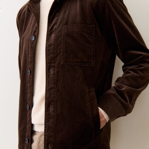 Lorenzo Velvet Overshirt