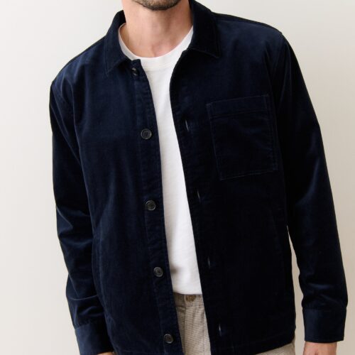 Lorenzo Velvet Overshirt