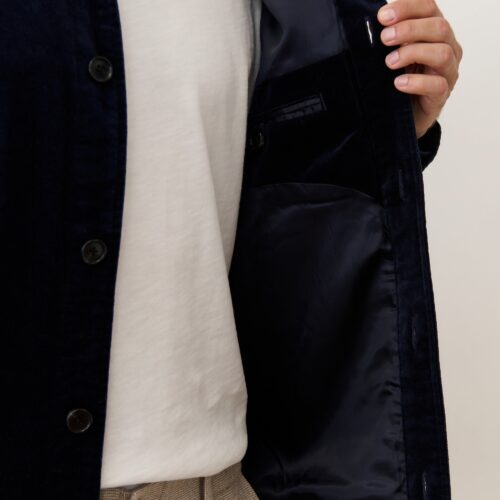 Lorenzo Velvet Overshirt