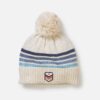 Stripe Pom Beanie