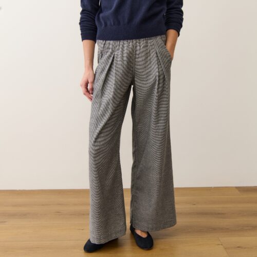 Allison Pleated Wide Leg Trouser