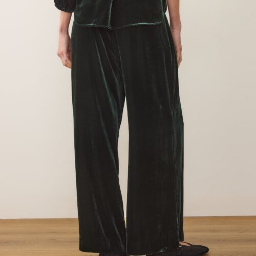 Bella Velvet Drawstring Pant