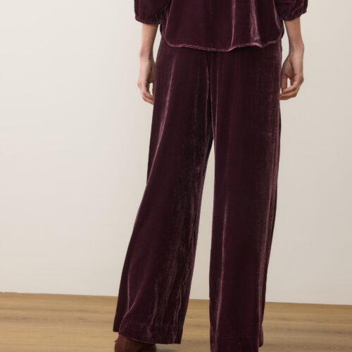 Bella Velvet Drawstring Pant