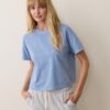 Luxe Sueded Tee