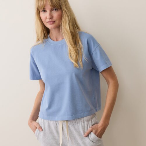 Luxe Sueded Tee