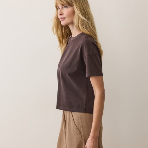 Luxe Sueded Tee