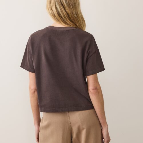 Luxe Sueded Tee