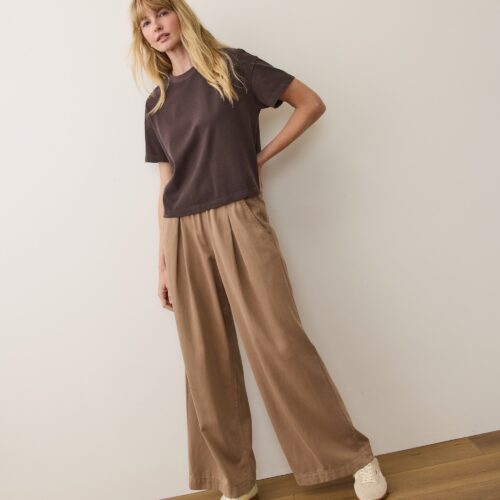 Luxe Sueded Tee