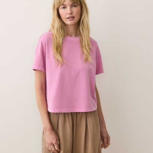 Luxe Sueded Tee