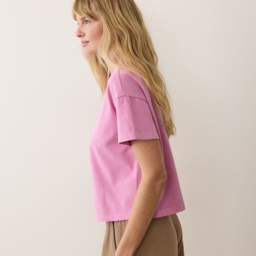 Luxe Sueded Tee