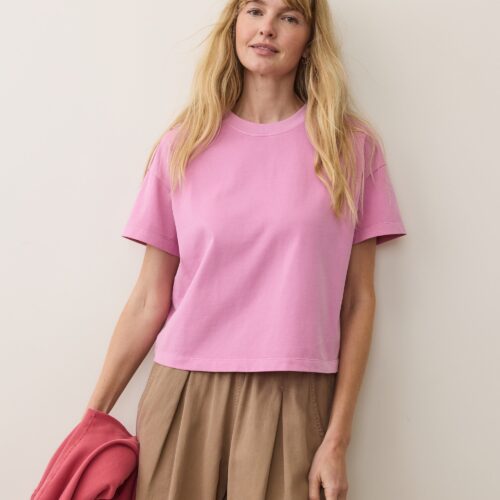 Luxe Sueded Tee
