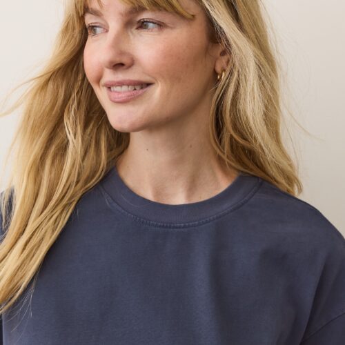 Luxe Sueded Tee