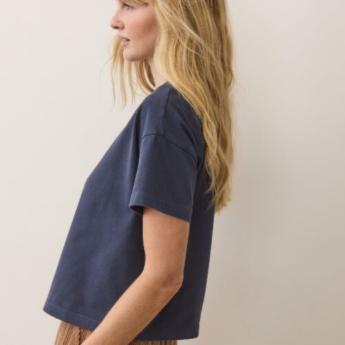 Luxe Sueded Tee