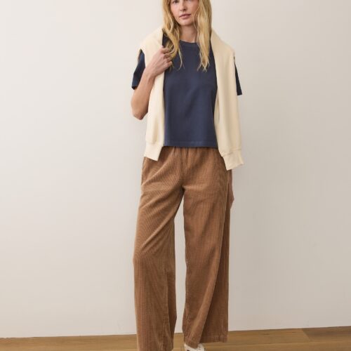 Luxe Sueded Tee