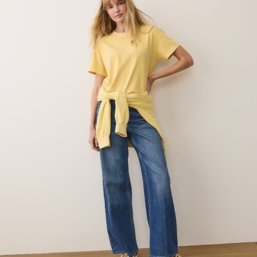 Luxe Sueded Tee