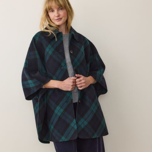 Nina Wool Cape Coat