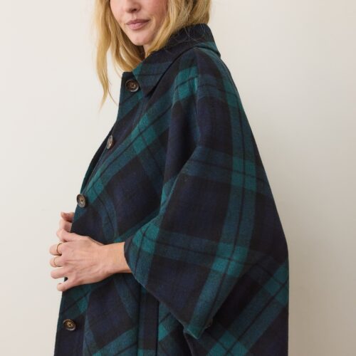 Nina Wool Cape Coat
