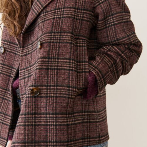 Valentina Wool Peacoat