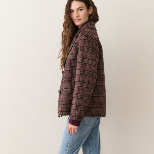 Valentina Wool Peacoat