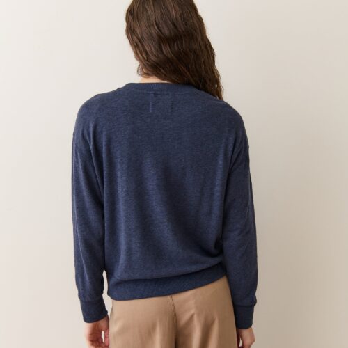 Double Knit Oversized Crew