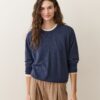 Double Knit Oversized Crew