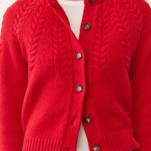 Everly Cable Knit Cardigan