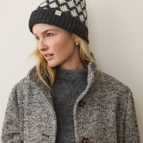 Fair Isle Pom Beanie