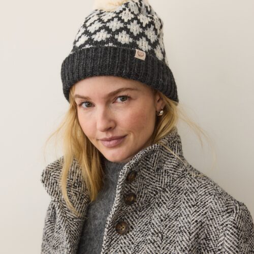 Fair Isle Pom Beanie