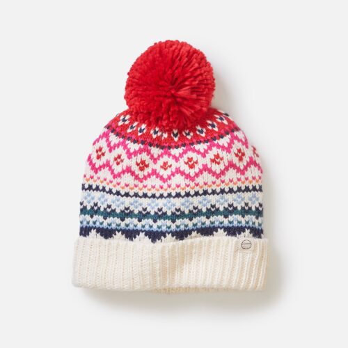 Fair Isle Pom Beanie