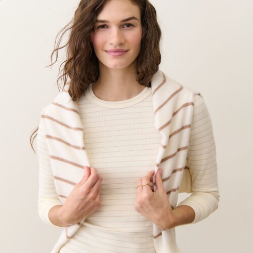 Lexi Rib Sun-In Longsleeve Crew Tee