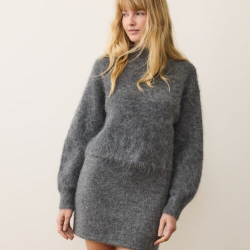 Suri Alpaca Mini Skirt