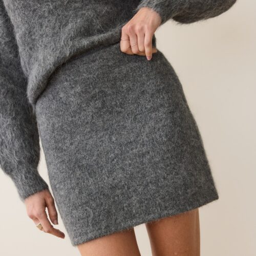 Suri Alpaca Mini Skirt