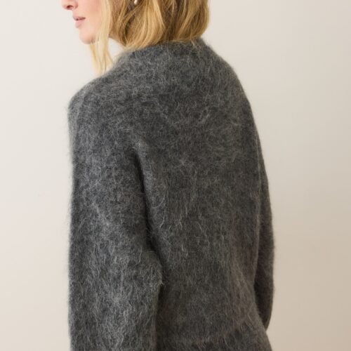 Suri Alpaca Mock Neck Sweater