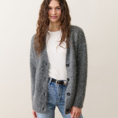Suri Alpaca Oversized Cardigan