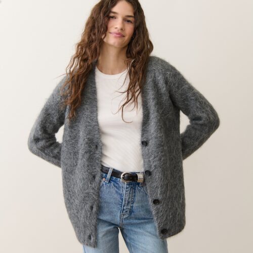 Suri Alpaca Oversized Cardigan