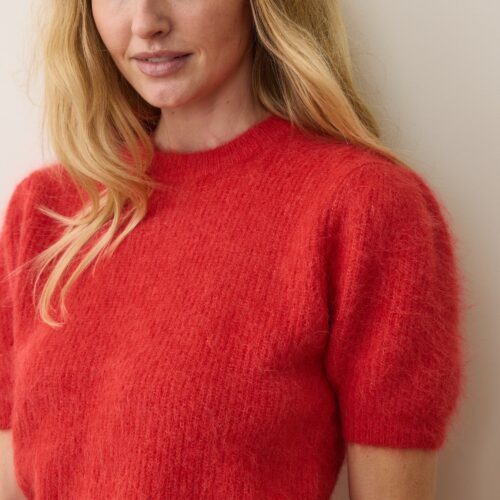 Suri Alpaca Puff Sleeve Sweater