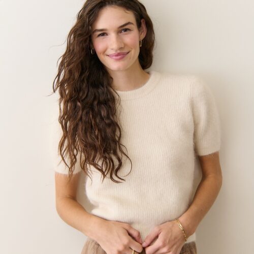 Suri Alpaca Puff Sleeve Sweater