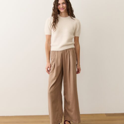 Suri Alpaca Puff Sleeve Sweater