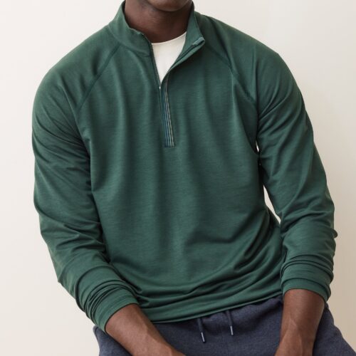 Double Knit Active Quarter Zip