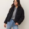 Alba Cable Knit Puffer
