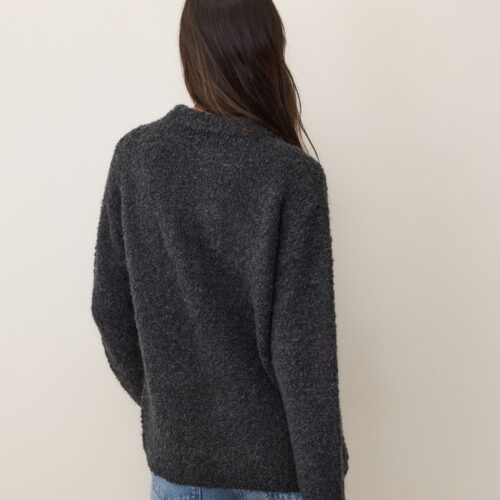 Elena Bouclé Oversized Sweater