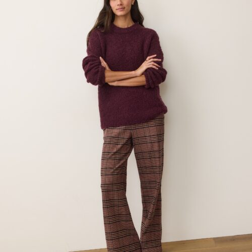 Elena Bouclé Oversized Sweater