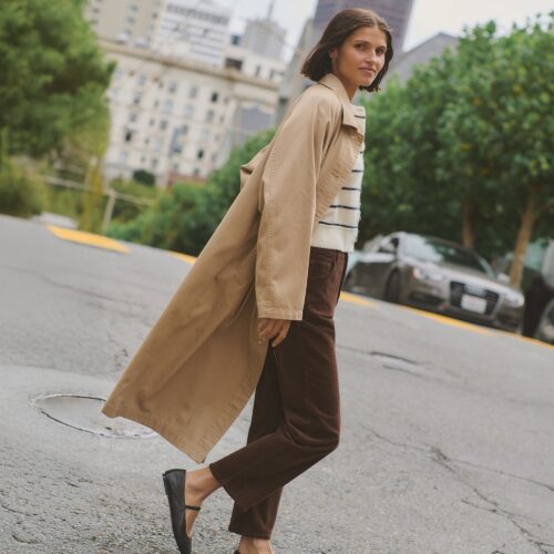 Hayes Twill Trench Coat