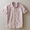 Stretch Selvage Short Sleeve Shirt
